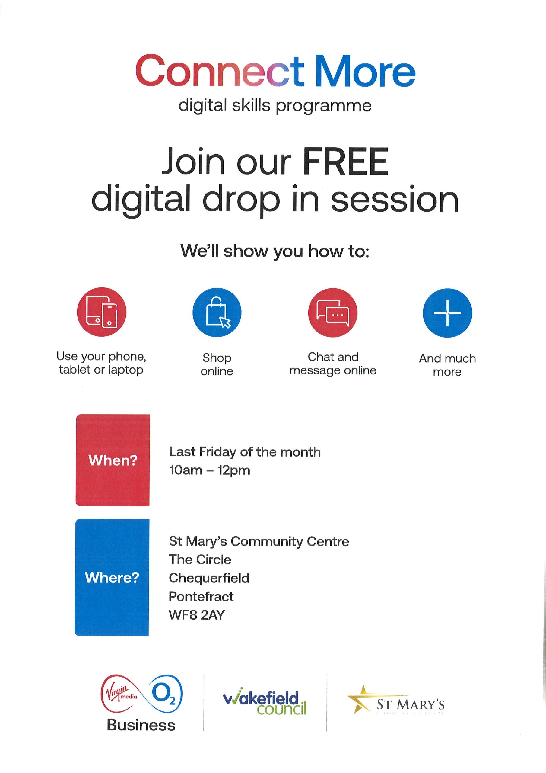 Digital Drop In Poster